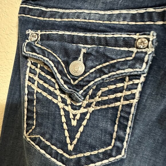 Vigoss, Women's Blue Jeans The New York Boot Cut, Size 7 - Picture 10 of 11
